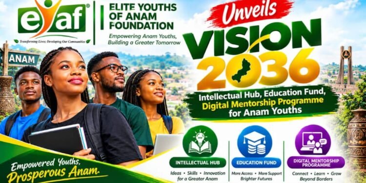 EYAF launches 2036 Vision for Anambra community, plans intellectual hub, education fund